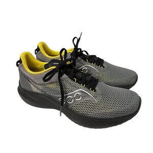 Saucony Kinvara 14 Shoes Mens 11.5 Gray Iridescent Athletic Running Sneakers
